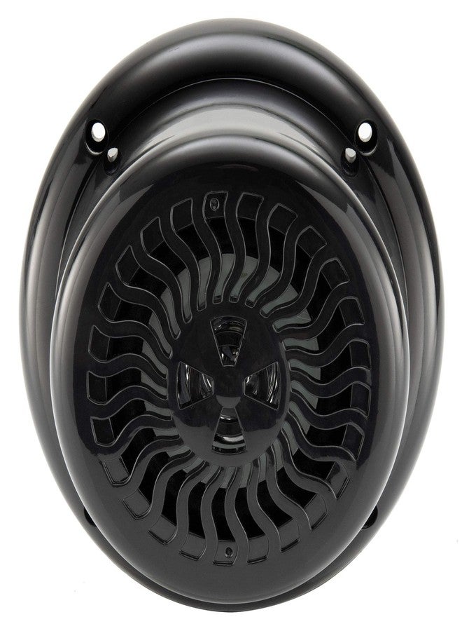 RecPro RV Flush Mount Speaker | Exterior 5.25" Black Wavy Blue LED | Waterproof (2 Pack) - Image 5